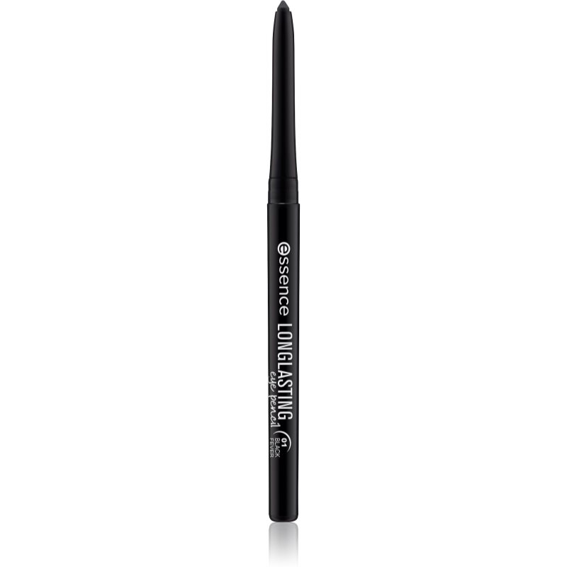 Essence Long Lasting tužka na oči odstín 01 Black Fever 0,28 g