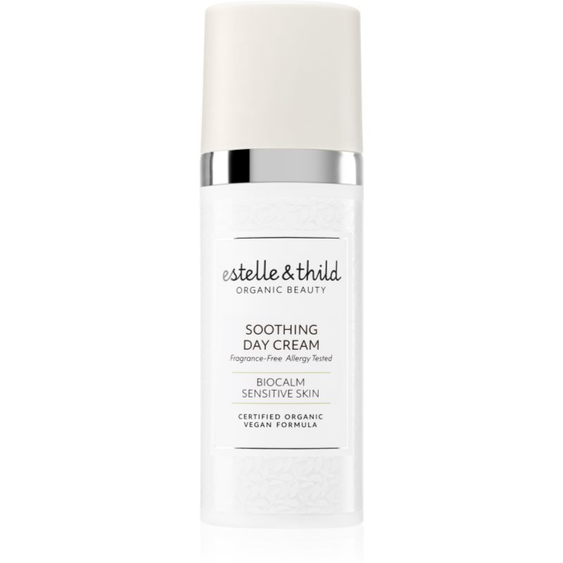 Estelle & Thild BioCalm хидратиращ дневен крем за чувствителна кожа на лицето 50 мл.