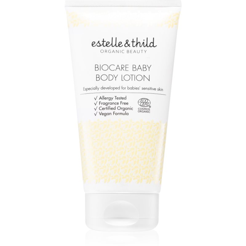 Estelle & Thild BioCare Baby feuchtigkeitsspendende Body lotion für Babyhaut 150 ml