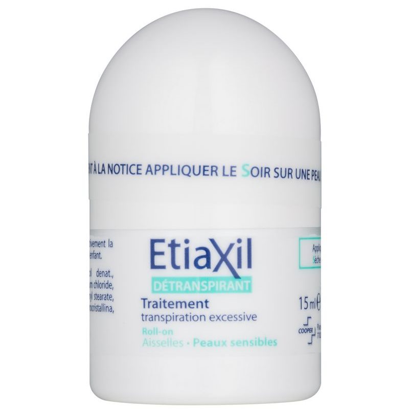 Etiaxil Original antitranspirante roll-on con efecto de 3 a 5 días de protección para pieles sensibles 15 ml