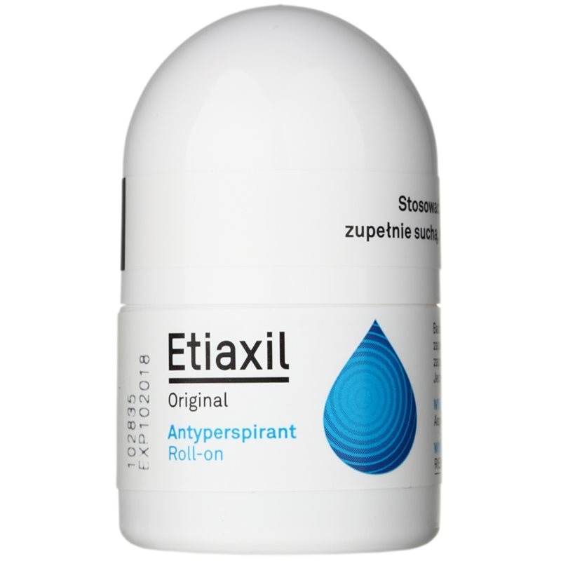 Etiaxil Original антиперспирант рол-он с ефект от 3 - 5 дни за всички видове кожа 15 мл.