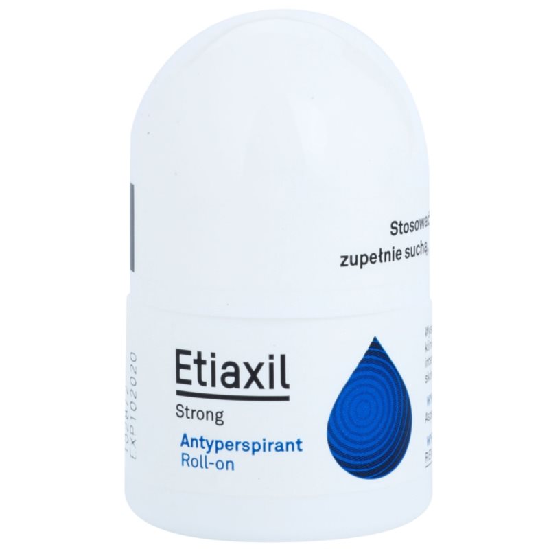 Etiaxil Strong antiperspirant roll - on cu efect de 5 zile impotriva transpiratiei excesive 15 ml