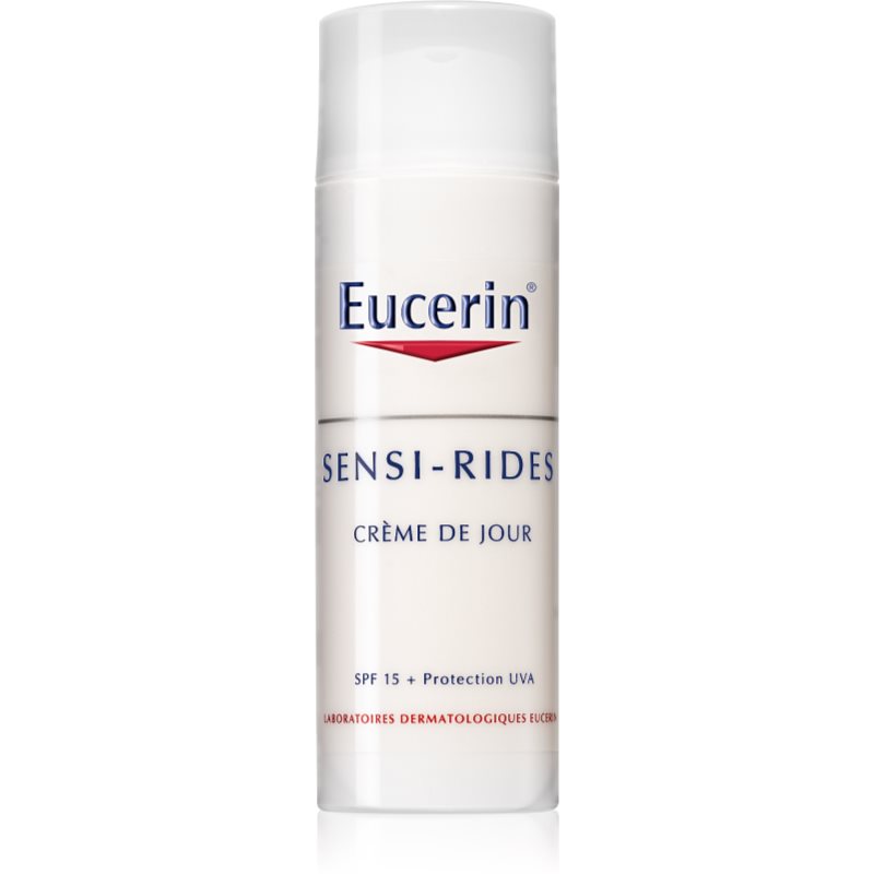 Eucerin Sensi-Rides creme de dia antirrugas para pele normal a mista SPF 15  50 ml