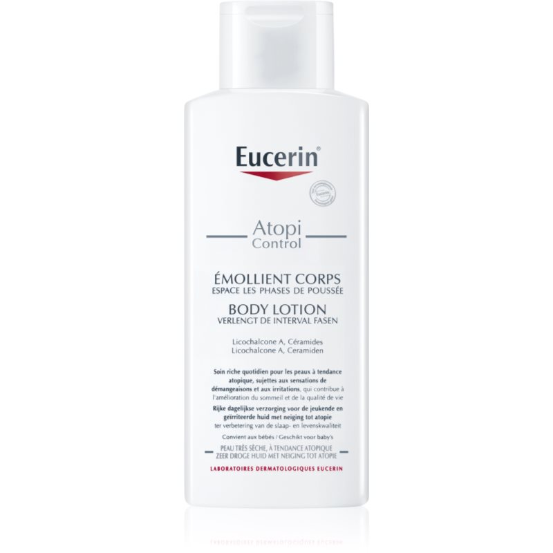 

Eucerin AtopiControl заспокоююче молочко для тіла для сухої та атопічної шкіри