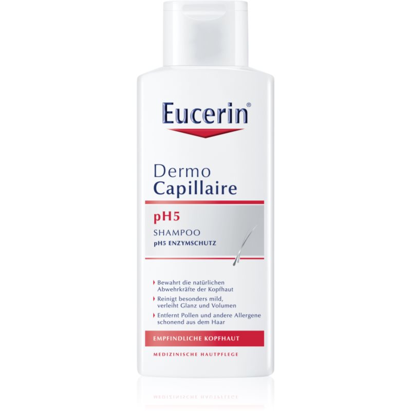 Eucerin DermoCapillaire champú para cuero cabelludo sensible 250 ml