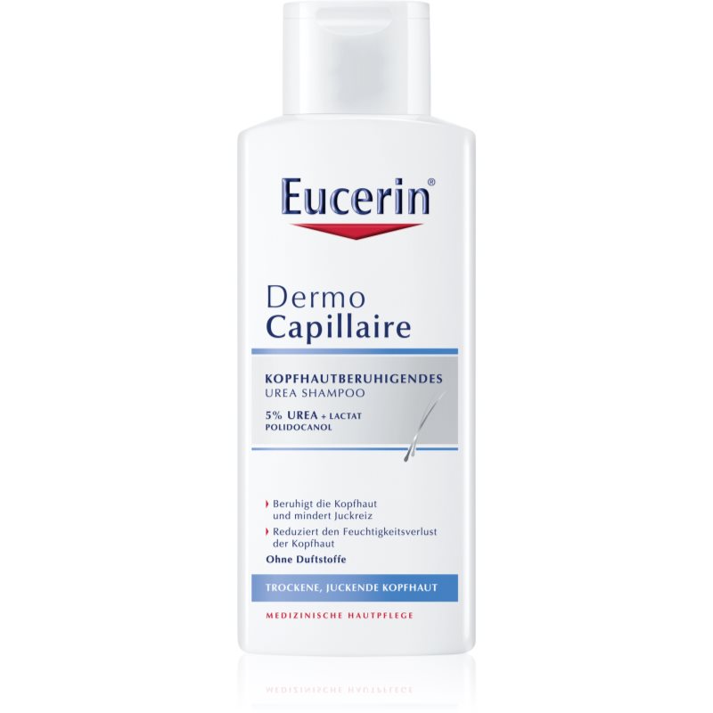 Eucerin DermoCapillaire champú para cuero cabelludo seco con picores 250 ml