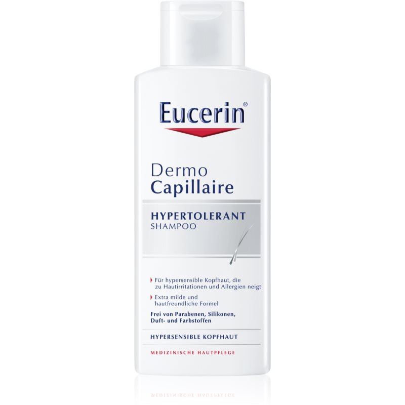 Eucerin DermoCapillaire champô hipertolerante para pele irritada 250 ml
