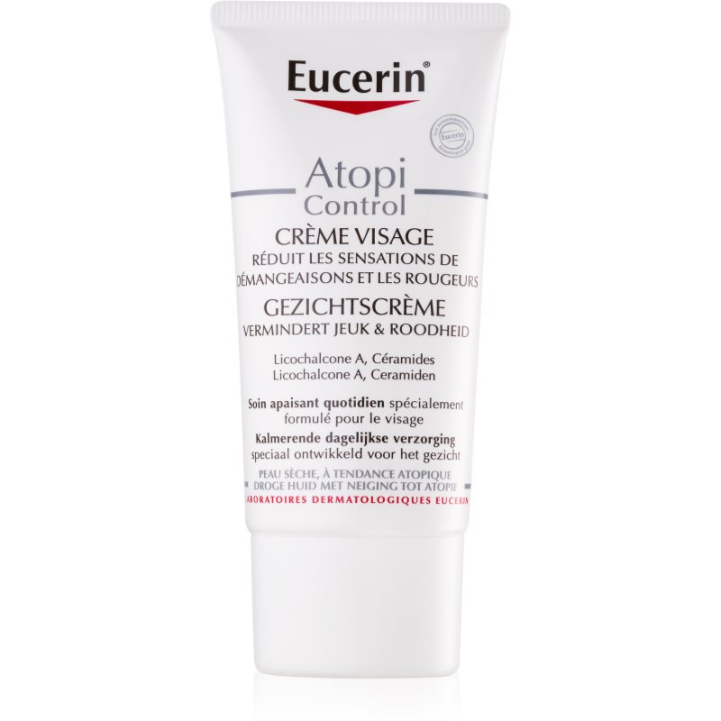Eucerin Dry Skin Dry Skin Omega pleťový krém pro suchou až atopickou pokožku 50 ml
