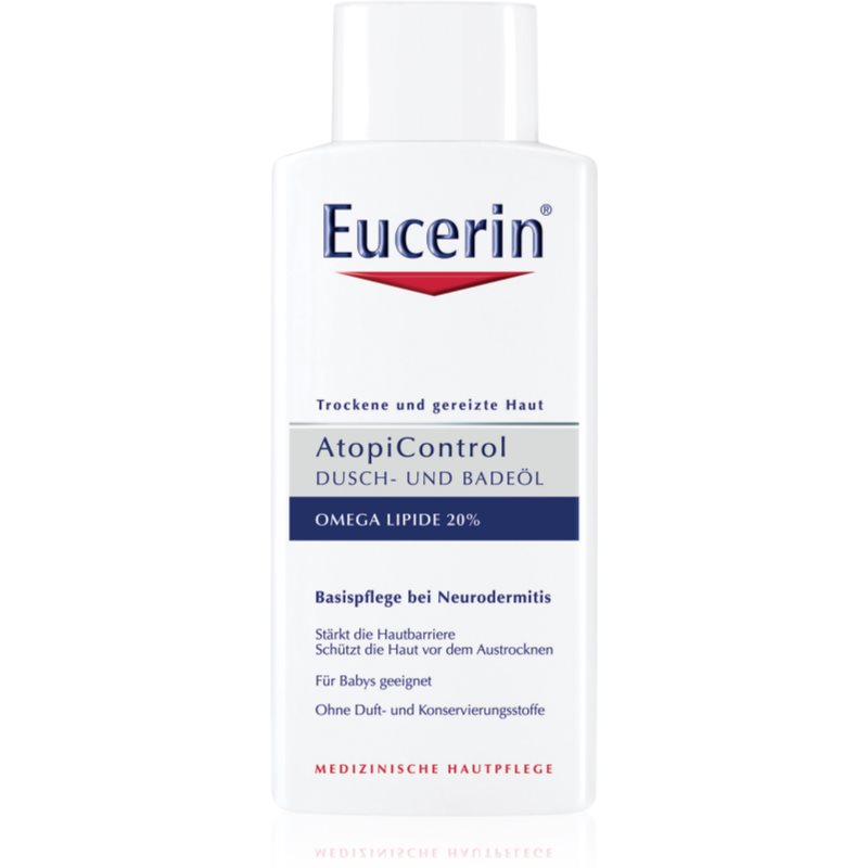 Eucerin AtopiControl óleo de banho e duche para pele seca e com purido 400 ml