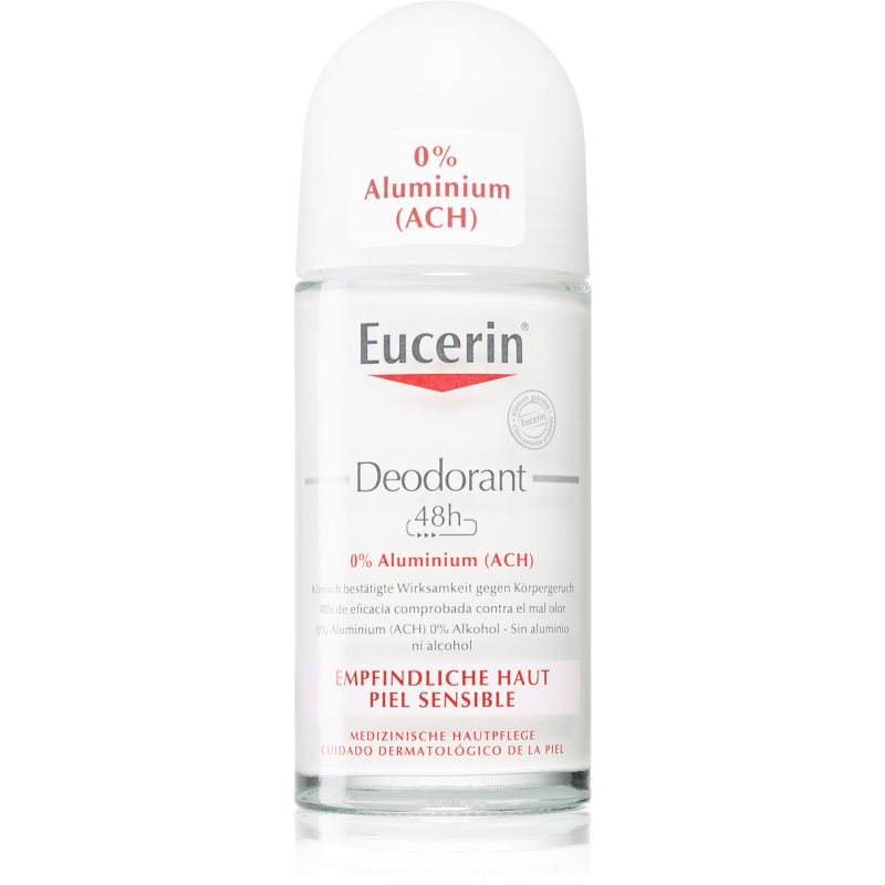 Eucerin Deo Desodorizante Roll-On sem amoníaco para pele sensível 50 ml