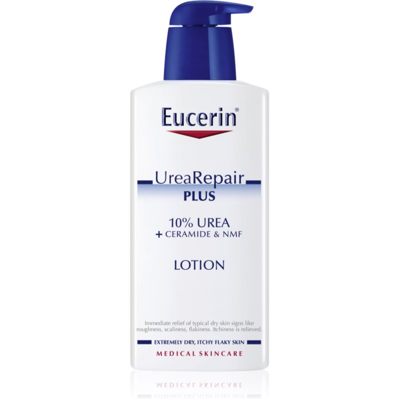 Eucerin UreaRepair PLUS leite corporal para pele muito seca 10% Urea 400 ml