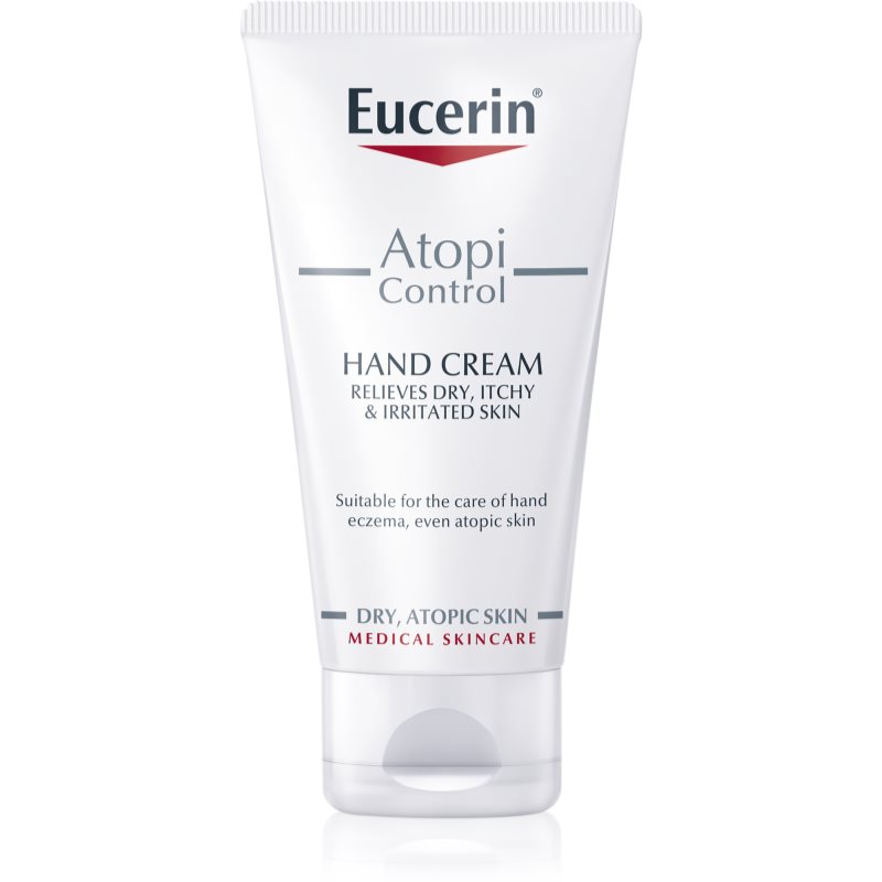 Eucerin AtopiControl creme de mãos for dry to sensitive skin com extrato de aveia 75 ml