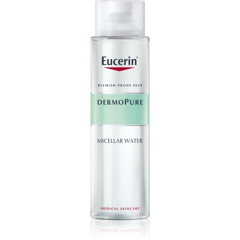 Eucerin DermoPure agua micelar limpiadora para pieles problemáticas 400 ml