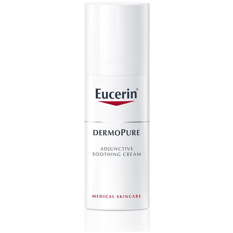 Eucerin DermoPure crema calmante para un tratamiento dermatológico del acné 50 ml