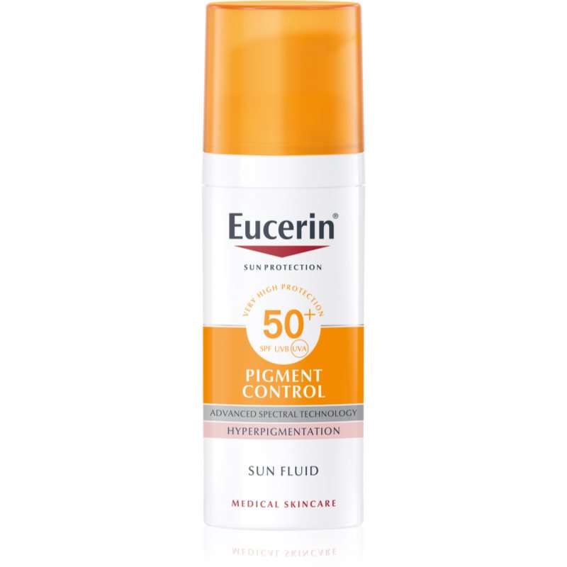 Eucerin Sun Pigment Control emulsie protectoare împotriva hiper-pigmentării tenului SPF 50+ 50 ml