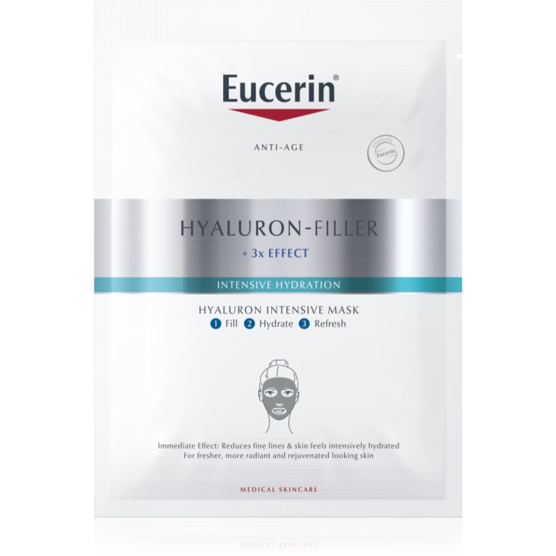 Eucerin Hyaluron-Filler máscara intensiva com ácido hialurónico 1 un.