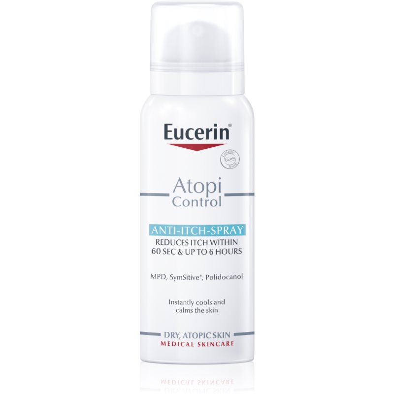 Eucerin AtopiControl spray para alívio imediato de coceira e irritação 50 ml