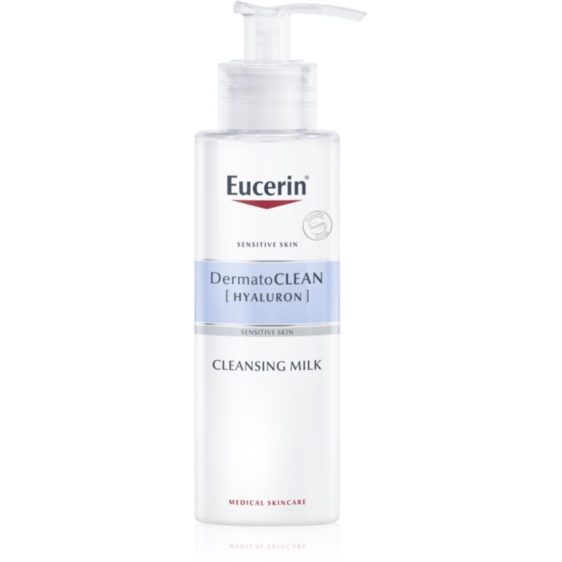 Eucerin DermatoClean leite de limpeza para pele seca 200 ml