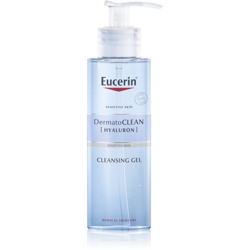 Eucerin DermatoClean gel facial de limpeza com efeito hidratante 200 ml