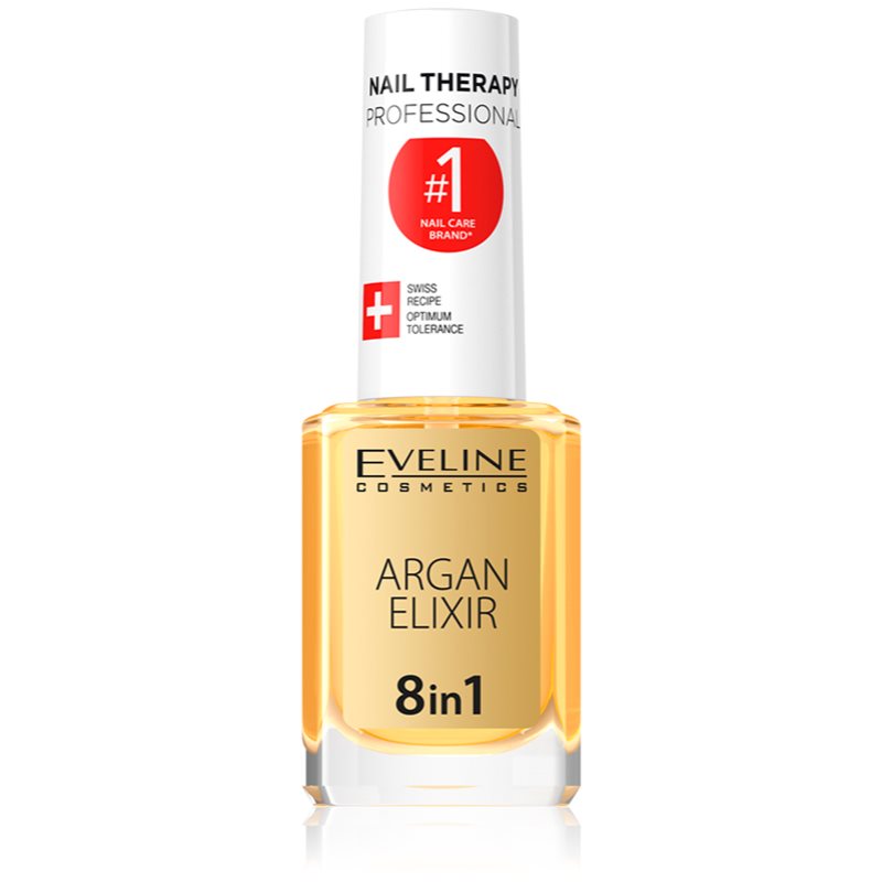 Eveline Cosmetics Nail Therapy elixir regenerant pentru unghii și cuticule 12 ml