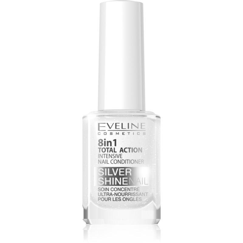 Eveline Cosmetics Nail Therapy Professional Conditioner für die Fingernägel mit Glitzerteilchen 12 ml