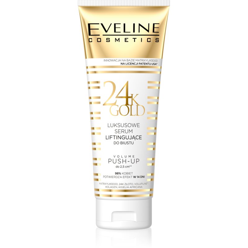 Eveline Cosmetics Slim Extreme 24k Gold Sérum reafirmante do busto 250 ml