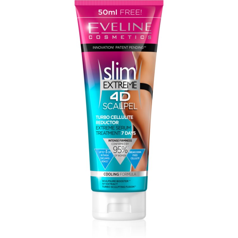 Eveline Cosmetics Slim Extreme 4D Scalpel sérum para tratamento da celulite com efeito resfrescante 250 ml