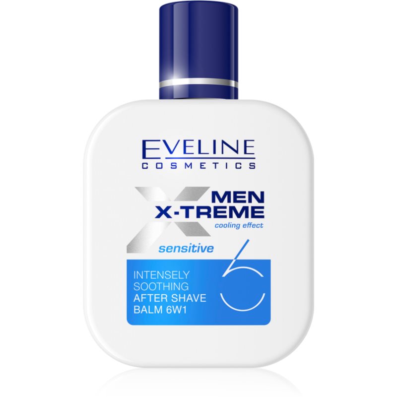 Eveline Cosmetics Men X-Treme Sensitive zklidňující balzám po holení 6 v 1 100 ml