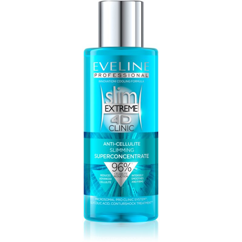 Eveline Cosmetics Slim Extreme 4D Clinic concentrado tonificante com efeito resfrescante 150 ml