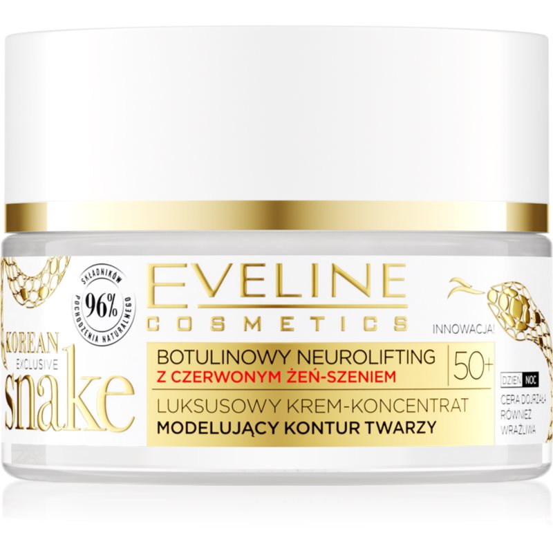 Eveline Cosmetics Exclusive Snake luxuoso creme rejuvenescedor 50+ 50 ml