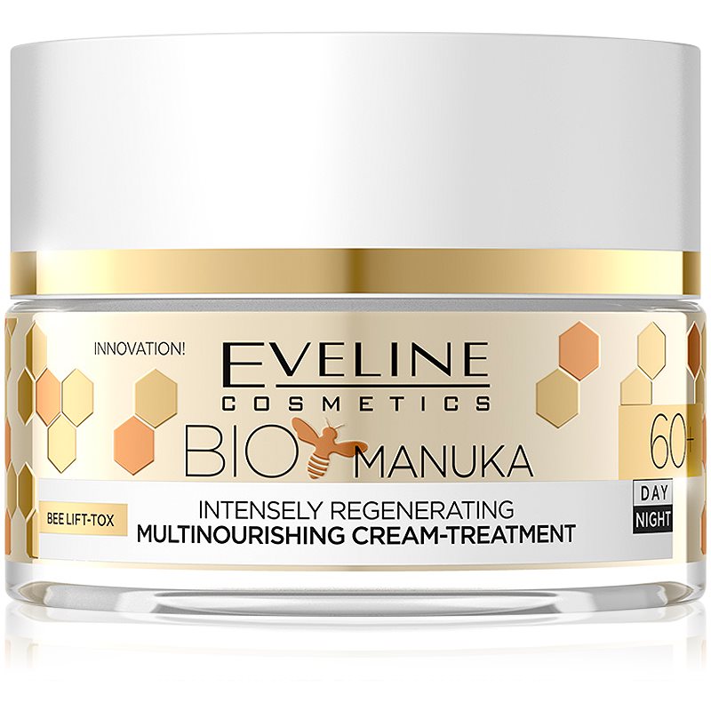 Eveline Cosmetics Bio Manuka crema regeneradora intensa 60+ 50 ml
