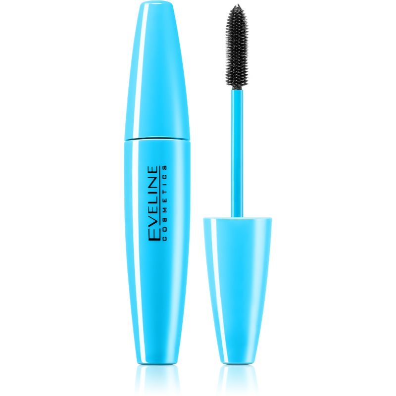 Eveline Cosmetics Big Volume Lash Wasserfester Mascara für mehr Volumen Farbton Deep Black 9 ml