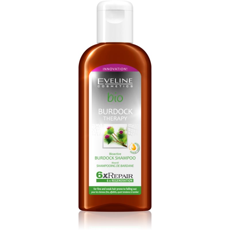 Eveline Cosmetics Bio Burdock Therapy champô para cabelos fortes 150 ml