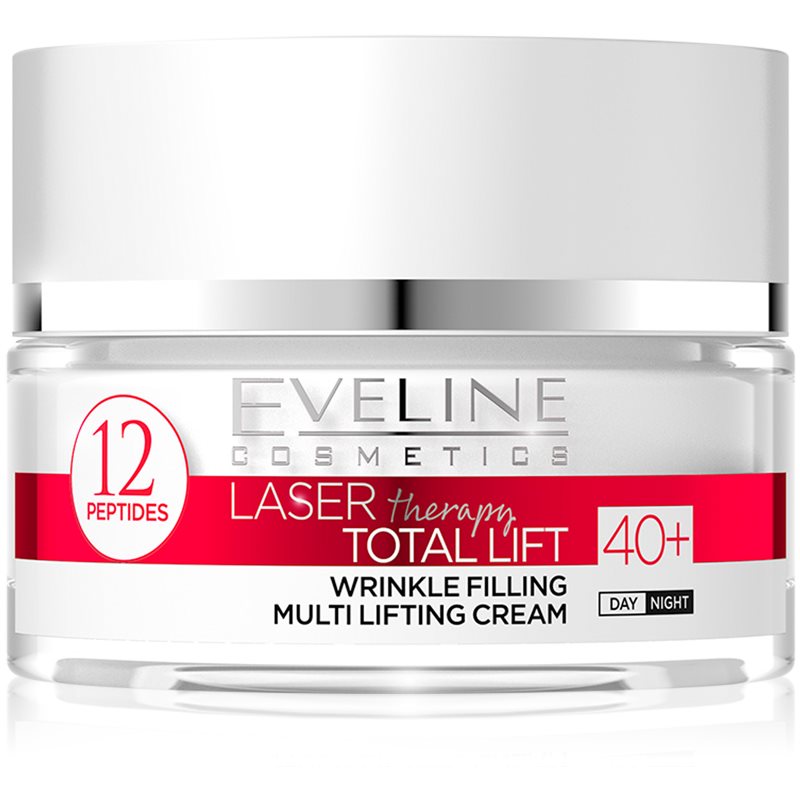 Eveline Cosmetics Laser Therapy Total Lift nappali és éjszakai ránctalanító krém 40+ 50 ml