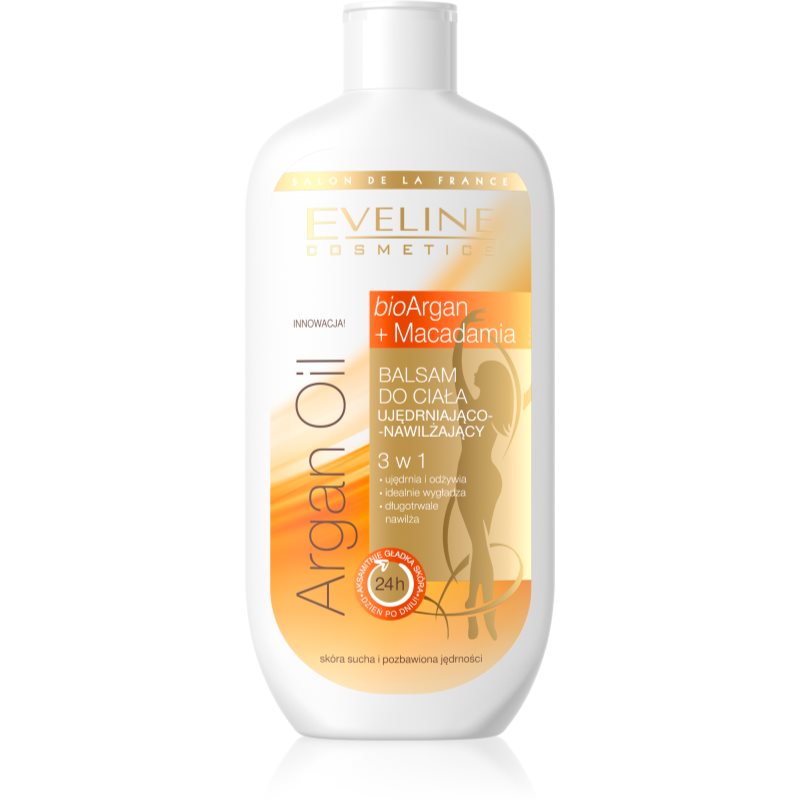 Eveline Cosmetics Argan Oil leite corporal hidratante e refirmante 350 ml
