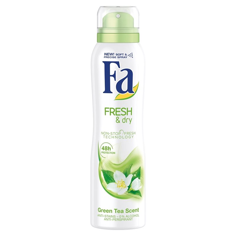 

Fa Fresh & Dry Green Tea антиперспірант у формі спрею