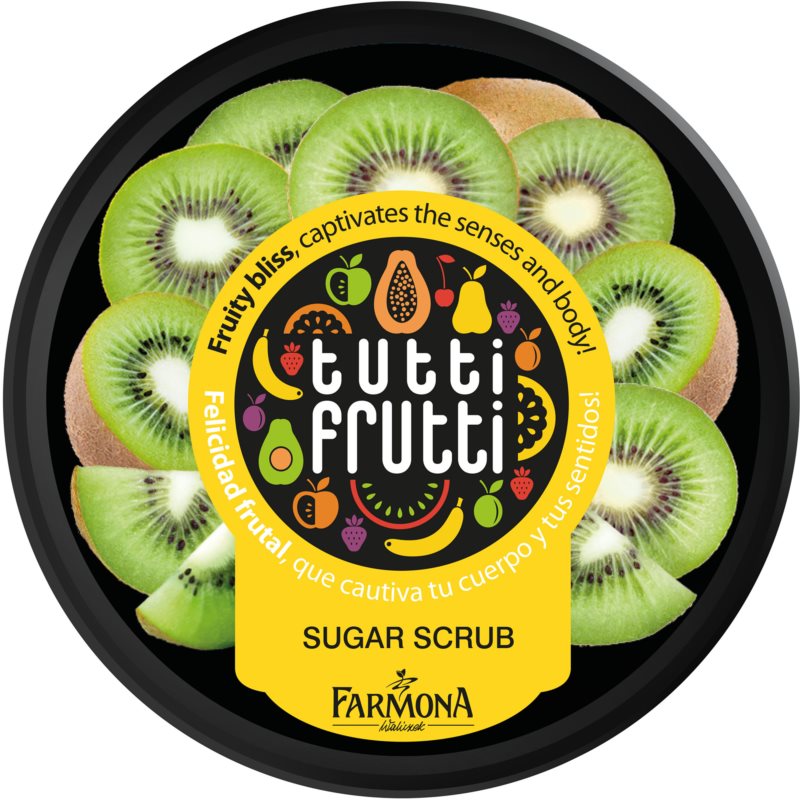 Farmona Tutti Frutti Kiwi peeling corporal com açúcar 160 g