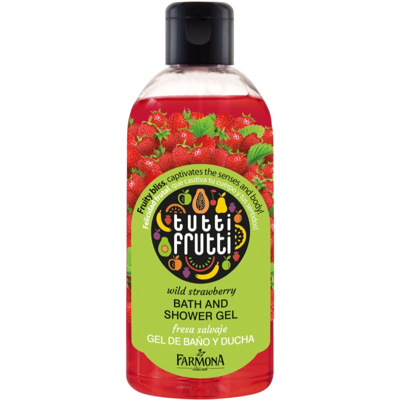 Farmona Tutti Frutti Wild Strawberry sprchový a koupelový gel 300 ml