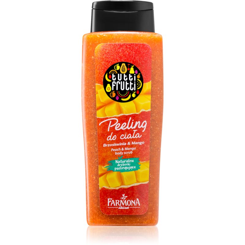 Farmona Tutti Frutti Peach & Mango tělový peeling 100 ml