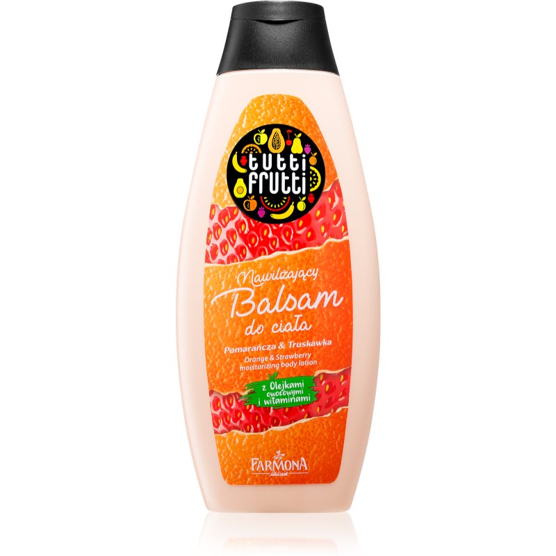 Farmona Tutti Frutti Orange & Strawberry feuchtigkeitsspendende Body lotion 425 ml