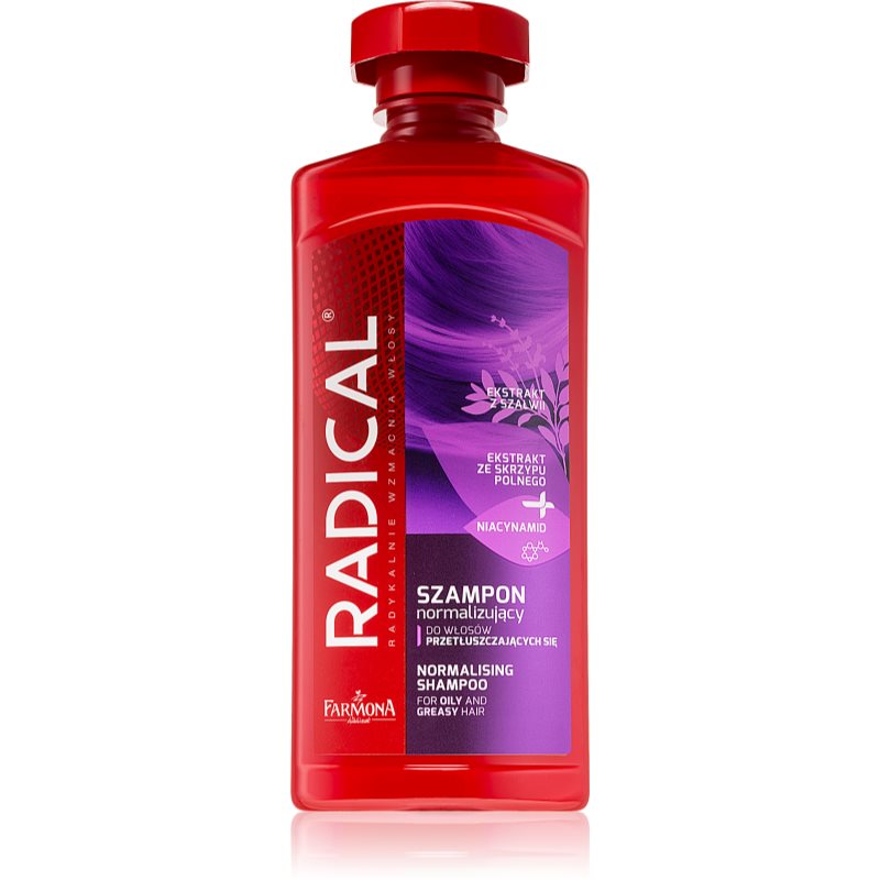 Farmona Radical Oily Hair champô normalizador para cabelo oleoso 400 ml