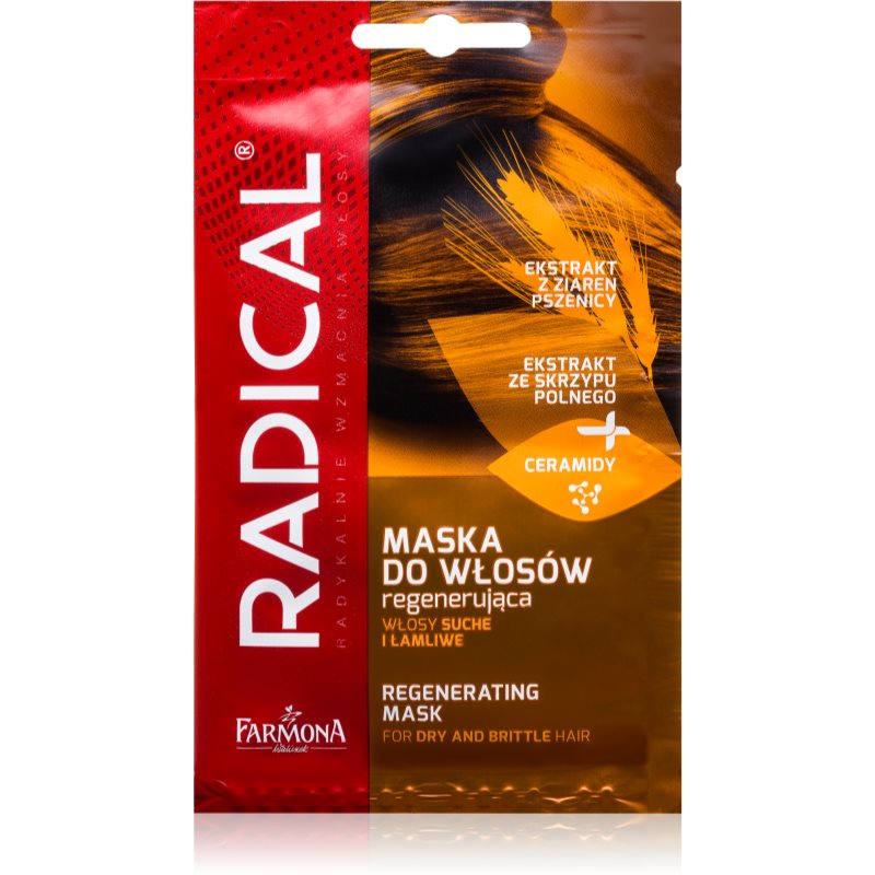 Farmona Radical Dry & Brittle Hair mascarilla regeneradora para cabello seco y delicado 20 g