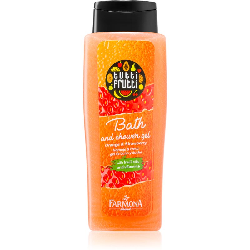 Farmona Tutti Frutti Orange & Strawberry gel de ducha y baño 100 ml