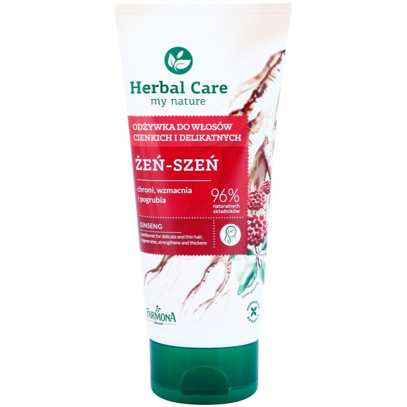 Farmona Herbal Care Ginseng acondicionador regenerador para cabello fino 200 ml