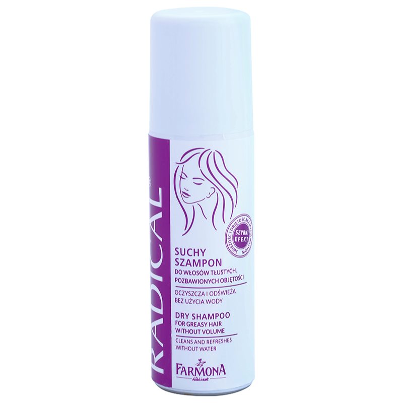 Farmona Radical Oily Hair Trockenshampoo für Volumen und Vitalität 60 ml