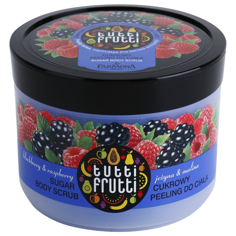 

Farmona Tutti Frutti Blackberry & Raspberry цукровий пілінг для тіла