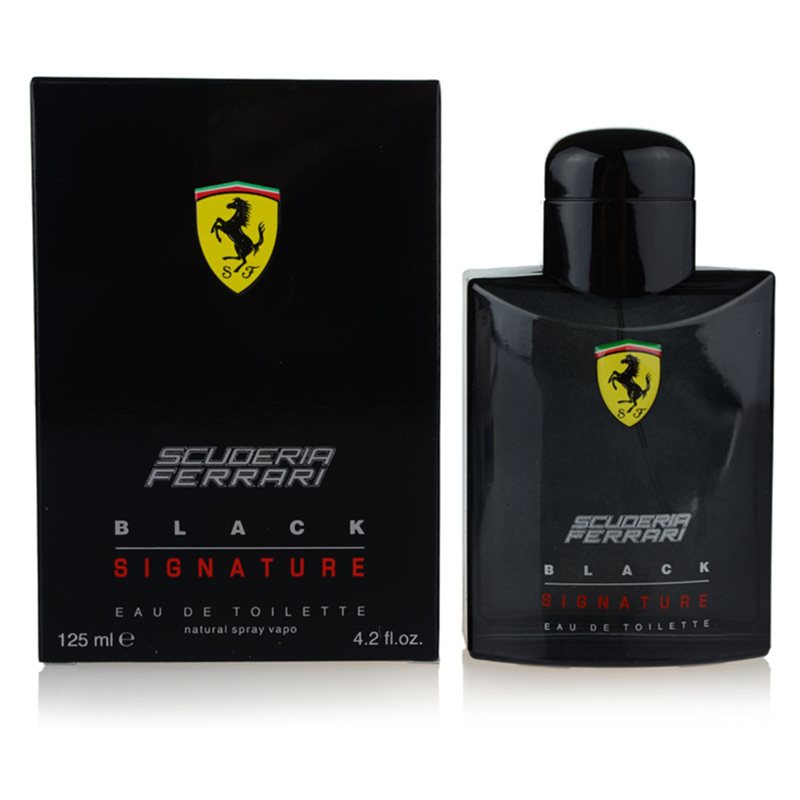 Ferrari Scuderia Ferrari Black Signature Eau de Toilette für Herren 125 ml