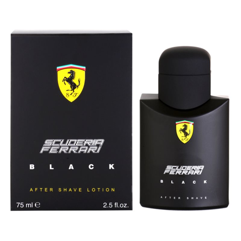 Ferrari Scuderia Ferrari Black balsam după bărbierit pentru bărbați 75 ml