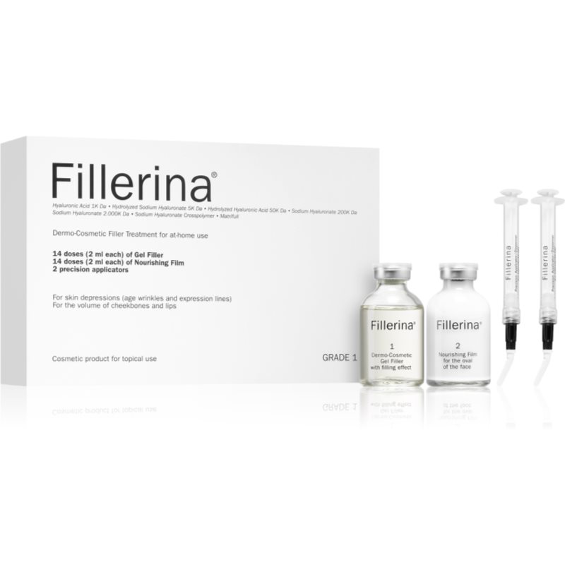 Fillerina  Filler Treatment Grade 1 cuidado facial preenchedor de rugas