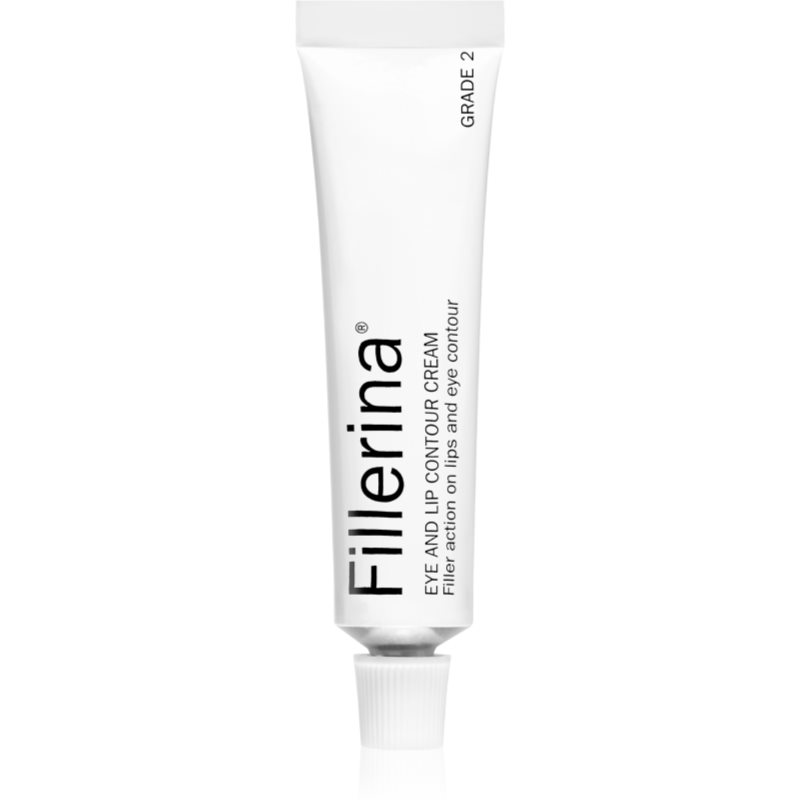 Fillerina  Eye and Lip Contour Cream Grade 2 creme antirrugas para contorno dos olhos e lábios 15 ml